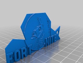 fortnite llama keychain lithophane 3d printing cr-10 cr10s creality battle royal models kttjdesign 3d print model - Mito3D