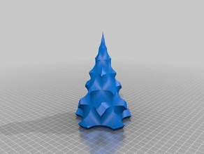christmas tree led light 3d printing 3d print model - Mito3D