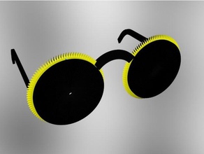 black-sunglasses 3d print model - Mito3D