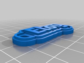 eloy keychains customized 3d print model - Mito3D