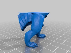 ejderha yaratıklar 3d print model - Mito3D
