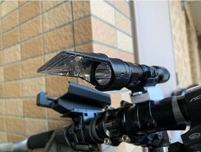 universel lampe de poche ecrans protection sport à l'extérieur anti-éblouissement vélos vélo 3d print model - Mito3D