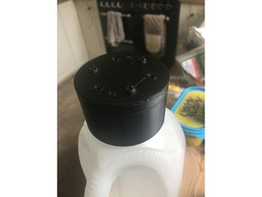 anti furto latte cap cucina pranzo anti-furto serratura antifurto di blocco milkcaps 3d print model - Mito3D