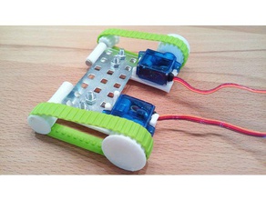 coyoty track vehicle element robotics cozmo module 3d print model - Mito3D