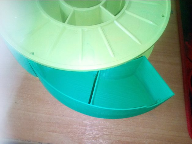 organizer made spool diy 3D print model - Mito3D