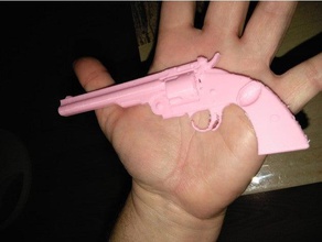rdr2 sabit schofield revolver diğer 2 red dead redemption tabanca video oyunu 3d print model - Mito3D