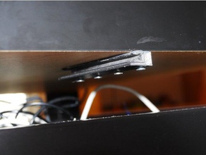mouse drawer slides customizable organization ikea lack 3d print model - Mito3D