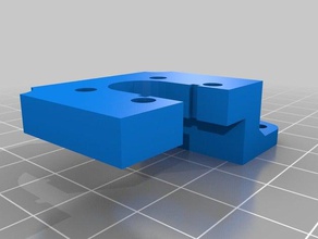 tt e3d v6 bl touch mount printer parts e3dv6 tevo tarantula 3d print model - Mito3D