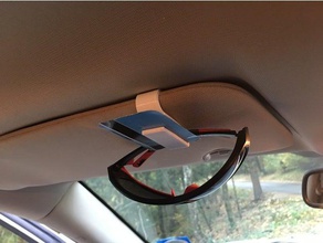 suporte lunetas et bilhete de estacionamento da onu organização boletos soleil óculos sol titular o um 3d print model - Mito3D