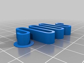 my customized parametric vibration damper spring parts 3d print model - Mito3D