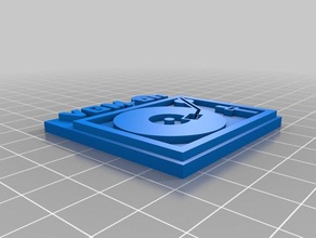 dalışın vinil Anahtarlık recordplayer video oyunu kaydı 3d print model - Mito3D