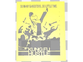 kung fu hustle estêncil 2d a arte artes marciais o filme stephen chow 3d print model - Mito3D