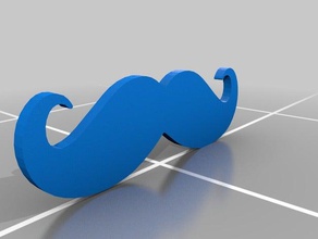 movemberedu moustache other movember 3d print model - Mito3D