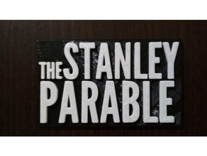 stanley parable 3d printable logo signs & logos 3d print model - Mito3D