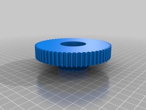 60 tooth gear 3d printer parts customized 3d print model - Mito3D