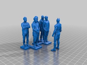 homme 225 226 227 228 229 230 sculptures 3d print model - Mito3D