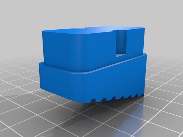 aluminium step ladder foot replacement parts 3D print model - Mito3D