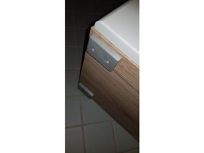 cabinet feet bathroom 3d print model - Mito3D