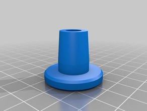 vex punto di svolta bandiera post topper robotica 3d print model - Mito3D