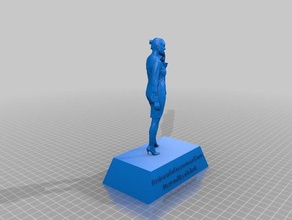 my customized call-me statue sculptures 3d print model - Mito3D