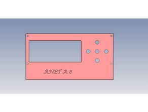boitier commande anet a8 3d de la impresora accesorios 3d print model - Mito3D