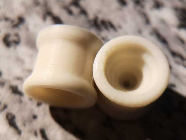 plug de ouvido 12mm brincos 3D print model - Mito3D