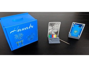 hanabi-card-Inhaber Hinweis-Markierungen - Spielzeug Spiele das Kartenspiel Karteninhaber 3d print model - Mito3D