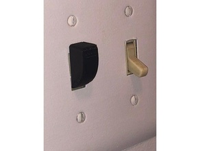 light switch cover mini abnehmbar Haushalt 3d print model - Mito3D