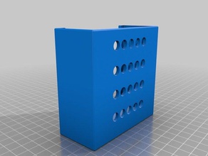 owon bah duvar tutucu ince duvarlı aracı sahipleri kutuları özelleştirilmiş 3d print model - Mito3D
