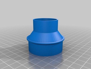 shapeoko 3 polvere di avvio adattatore parti personalizzato 3d print model - Mito3D