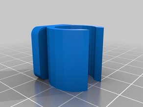 vertical cable mount 2020 aluminium extrusion 3d printing 3d print model - Mito3D