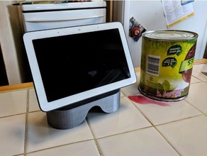 non officielle à la maison de google hub stand cuisine manger 3d print model - Mito3D
