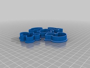 playdough cortadores construção brinquedos 3d print model - Mito3D