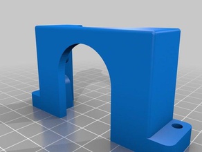 fixation pour multiprise largeur 48mm household 3d print model - Mito3D