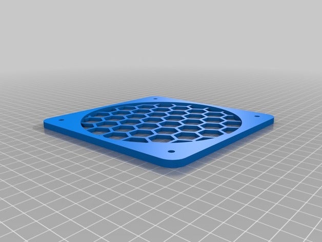 mon personnalisée réglable ventilateur grill 80 mm 92 120 140 3d l'impression 3D print model - Mito3D