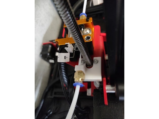 ptfe valve support 3d printer parts alfawise u20 3D print model - Mito3D