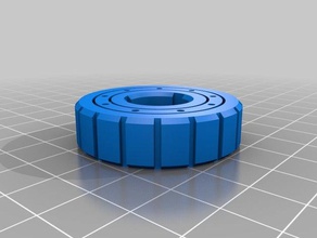 meu personalizados paramétrico gaiola do rolamento de esferas engenharia 3d print model - Mito3D
