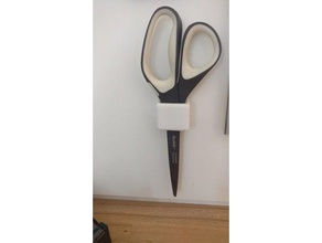 simple scissor holder tool holders boxes scissors 3d print model - Mito3D