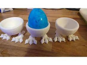 yumurta fincan tavuk ayağı mutfak yemek 3d print model - Mito3D