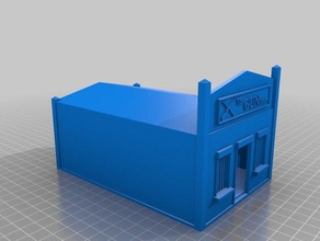 çgd mm ölü silah deposu yürüyüş binalar yapılar 3d print model - Mito3D