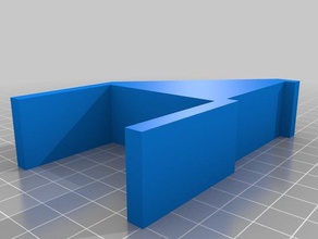 customized simple 5cm headphone holder tables computer 3d print model - Mito3D
