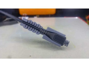câble micro usb protecteur mobile téléphone microusb nsfw 3d print model - Mito3D