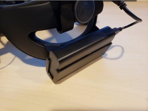 vive sem fio adaptador de suporte bateria vídeo jogos 3d print model - Mito3D