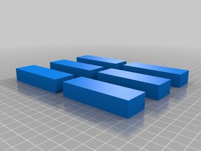 jenga blocchi i giocattoli giochi 3d print model - Mito3D