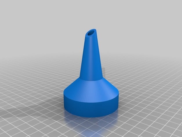 embudo de nuevo los hogares personalizado 3D print model - Mito3D