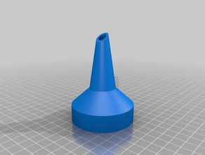 embudo de nuevo los hogares personalizado 3d print model - Mito3D