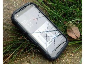 blackview bv9500 cas de tpu mobile téléphone 3d print model - Mito3D