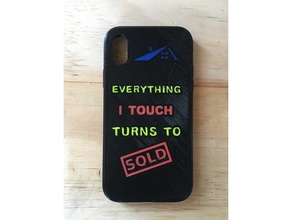 iphone multi color case everything touch turns sold mobile 3d print model - Mito3D