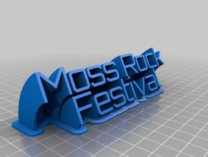 moss rock office customized 3d print model - Mito3D