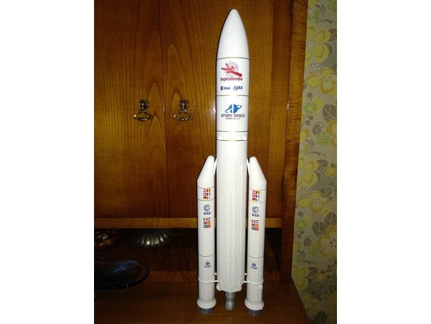 ariane-5-Rakete Fahrzeuge 3D print model - Mito3D